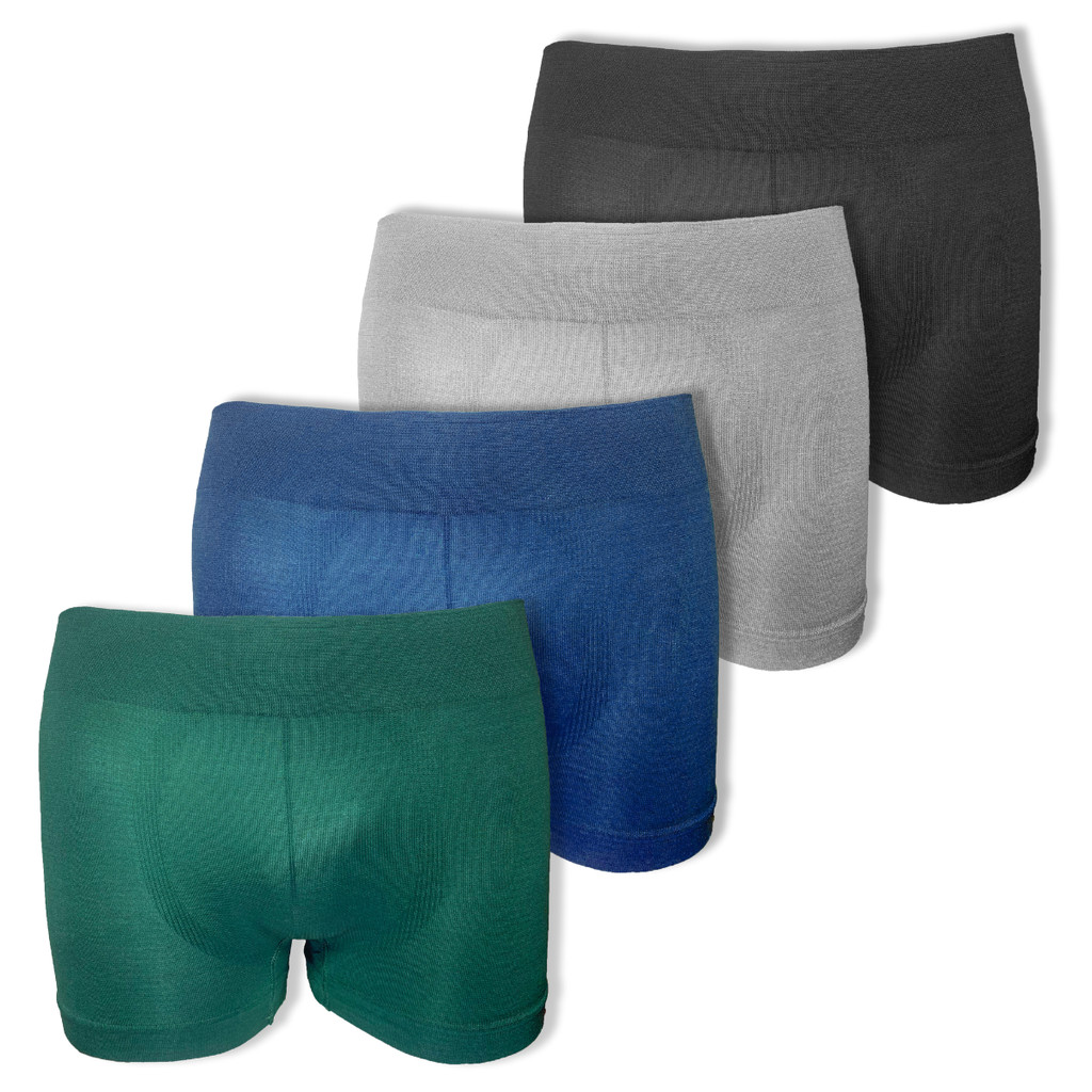 Kit 4 Cuecas Masculinas Boxer Premium Cores Sortidas Original
