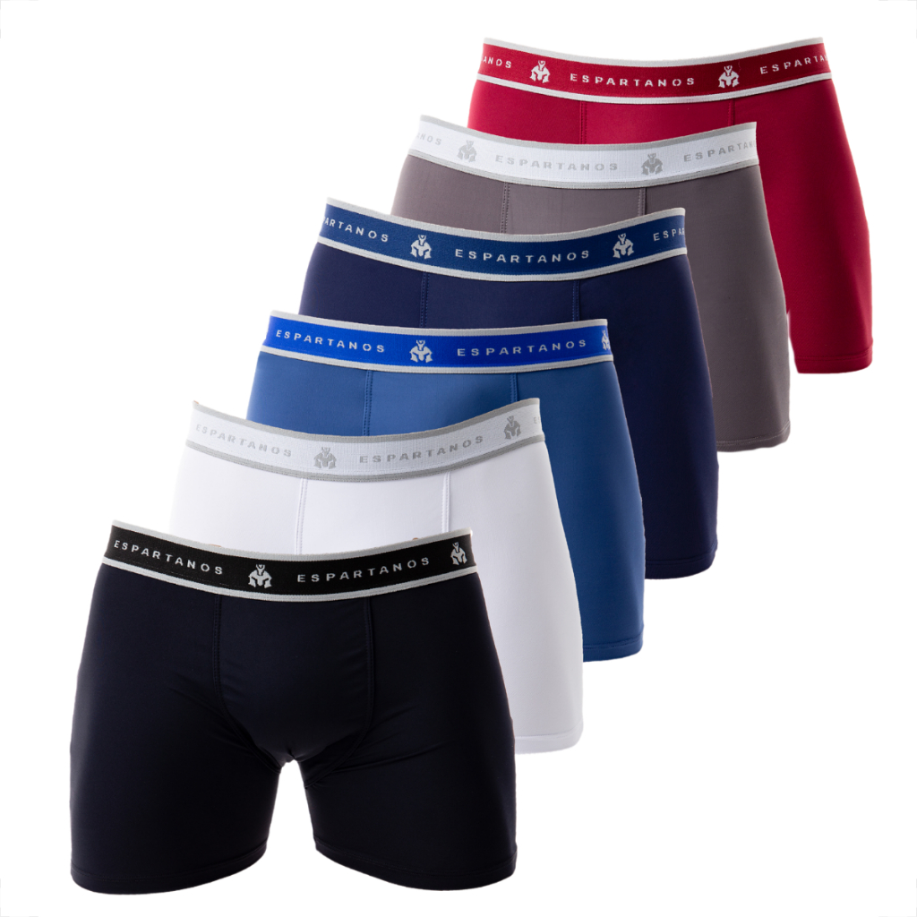 Kit Com 10 Cuecas Boxer Masculina Microfibra Original