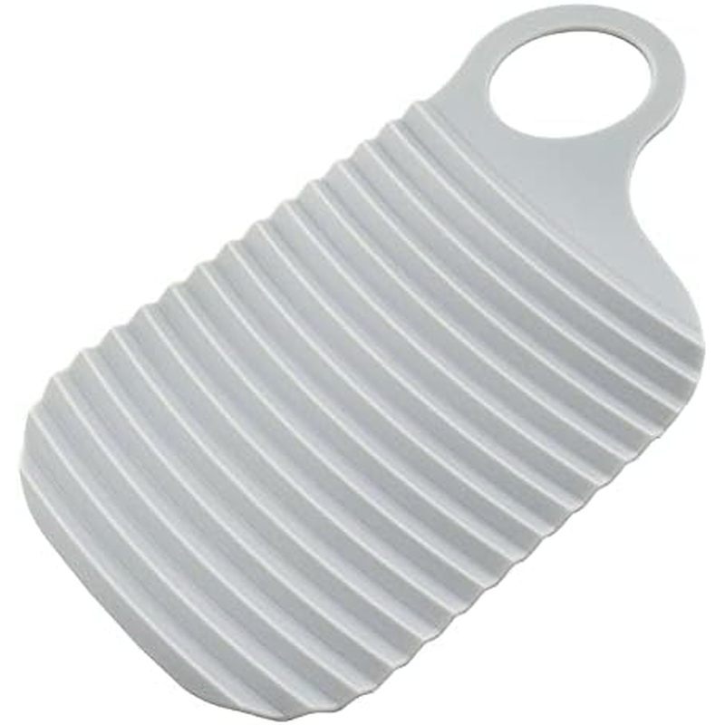 ZYAMY Hand-held Mini Washboard, Plastic Washboard, Laundry and Scrubbing Clothes, Suitable for Home Travel, Outdoor, Gra