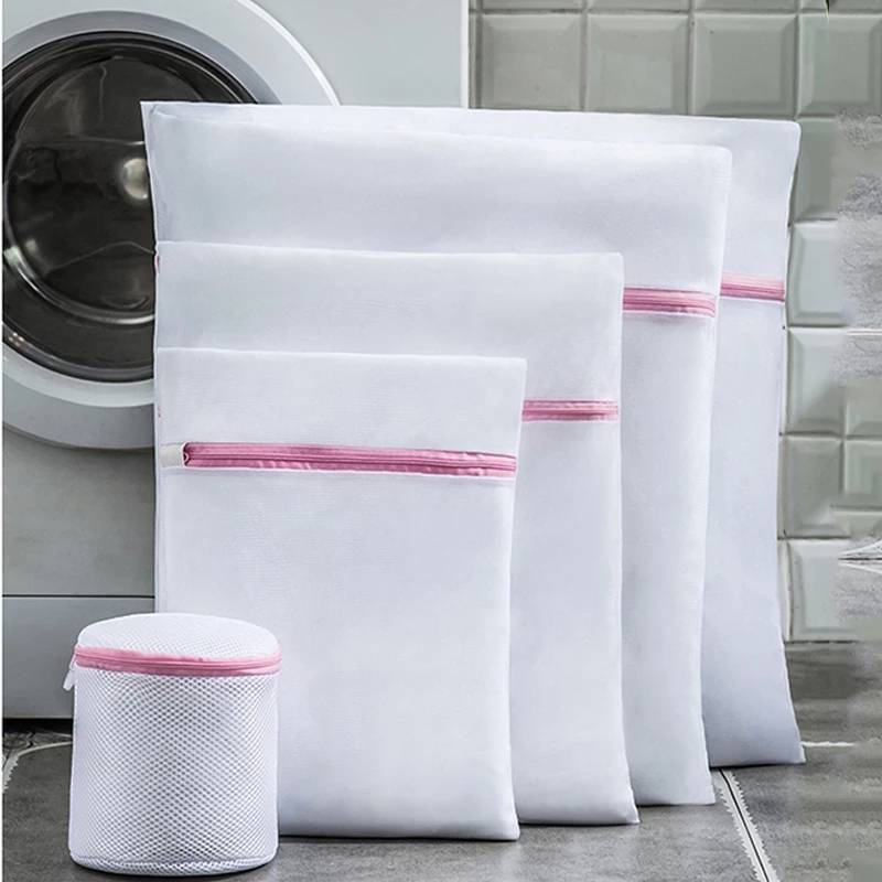 1 Pcs Laundry Bags for Dirty Clothes Washing Machines Mesh Laundry Wash Bags for Bra Underware Socks Laundry Washing Bag