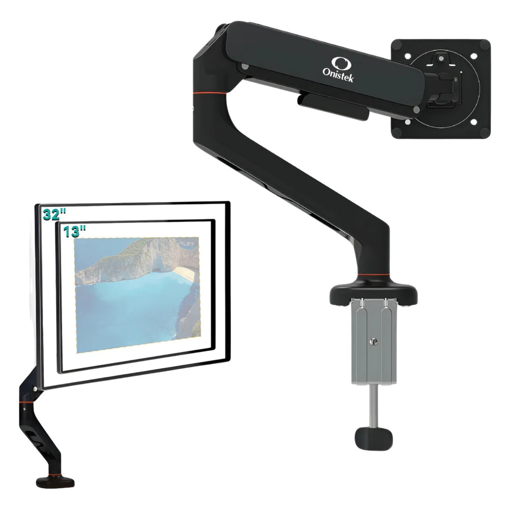 Suporte de Monitor Articulado Pistão a Gás 13