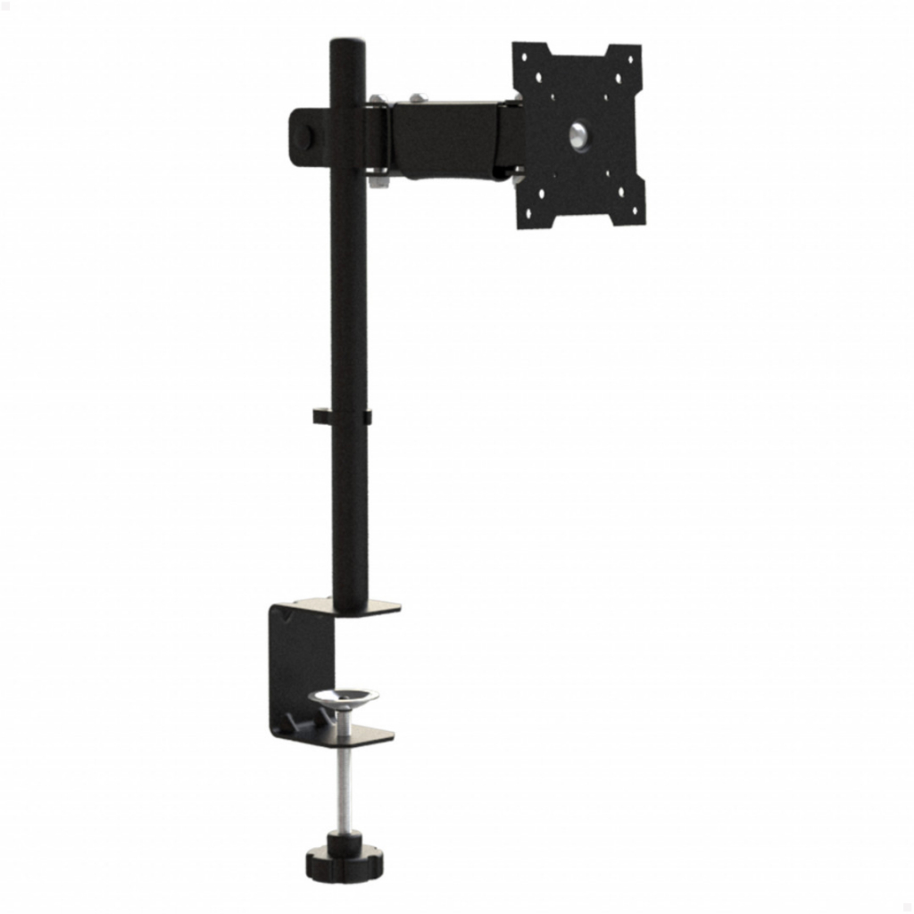 Suporte Articulado Preto para Monitor Mesa Morsa Versa Com Braço Resistente