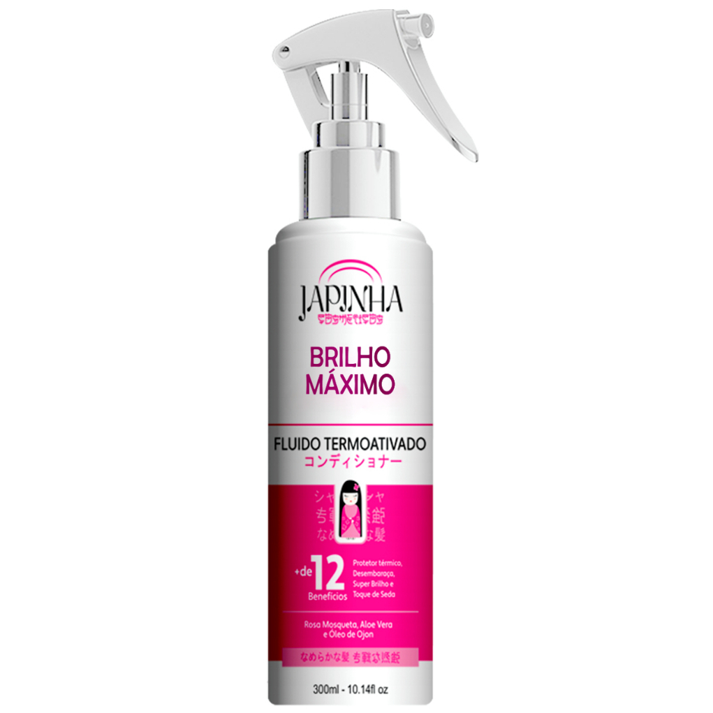 Protetor Térmico Máxima Proteção Para O Cabelo Super brilho