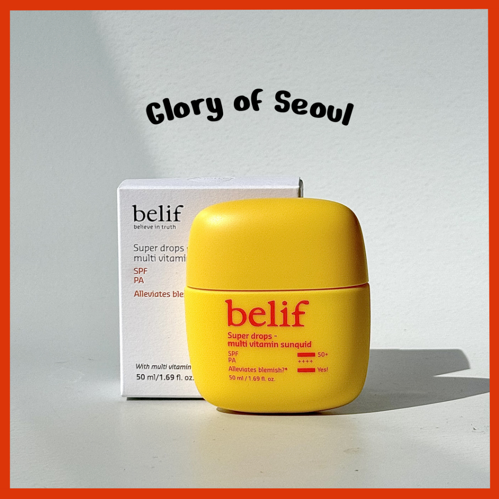 [Novo] Belif Super Drops - Multi Vitamin Sunquid SPF 50+ / Pa +++++, 50ml