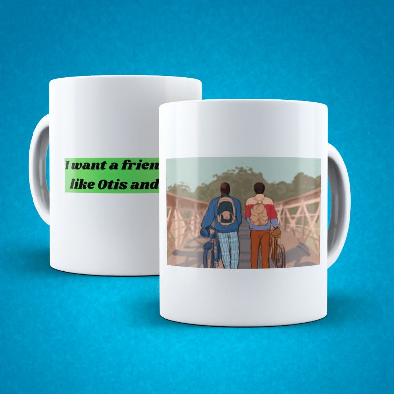 Caneca Sex Education - Otis & Eric (Porcelana)