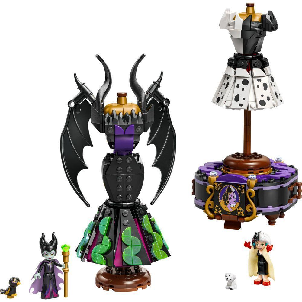 Kit de Construção Disney Vestidos Malévola e Cruella de Vil 43262 Lego