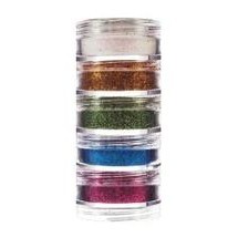 Kit Glitter Em Pó 5 Cores Vegano (3G Cada) - Color Make