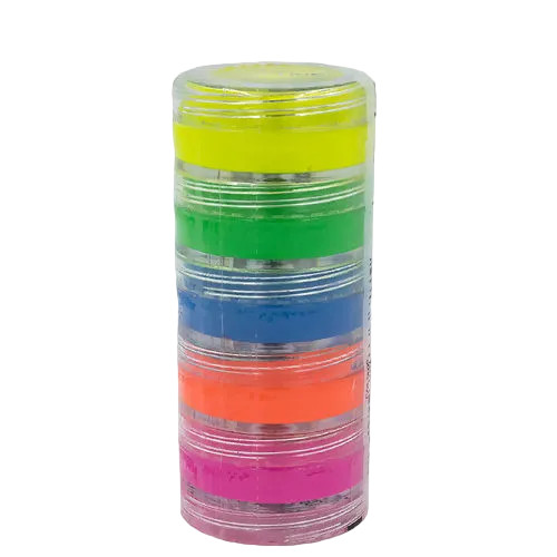 Kit Tinta Blush Cremosa Neon 5 Cores (4G Cada) - Color Make