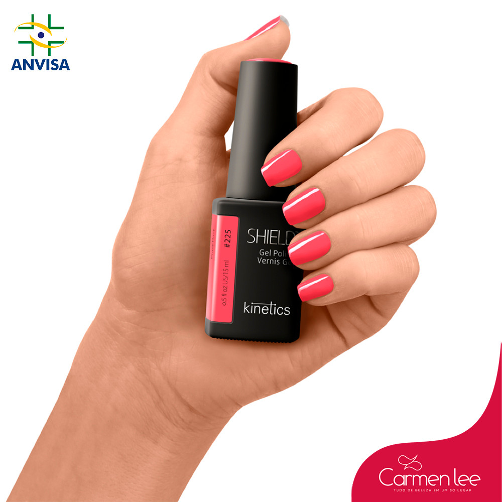 Esmalte em Gel Linha profissional Alta Durabilidade E Brilho Intenso 15 ml Kinetics #225 Crazy Dalzy