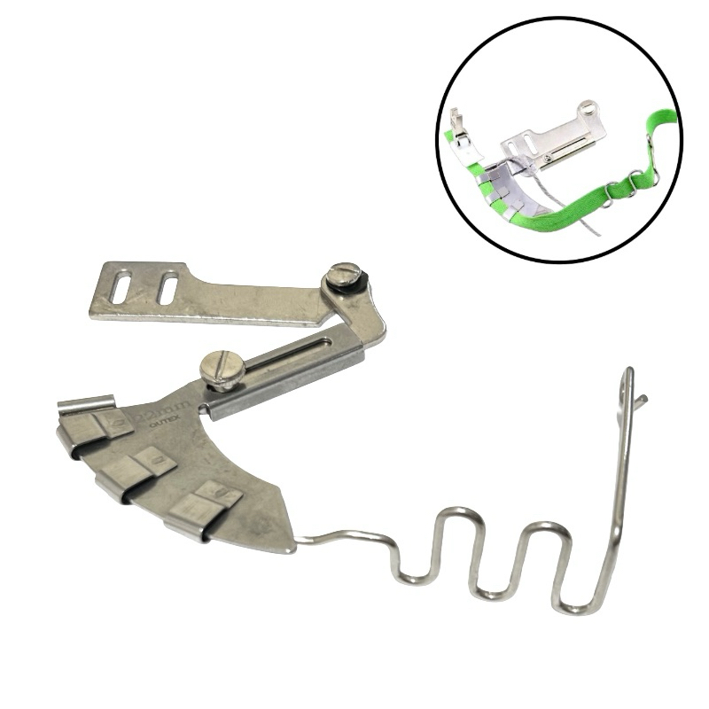 Aparelho De Viés Cordão Vivo Para Máquina Reta industrial 20/22/24mm