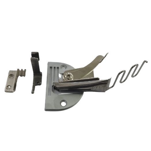 APARELHO DE VIÉS COPLETO PARA MAQUINA DE COSTURA  DENTE, CALCADOR ,CHAPA A10/S60 24mm