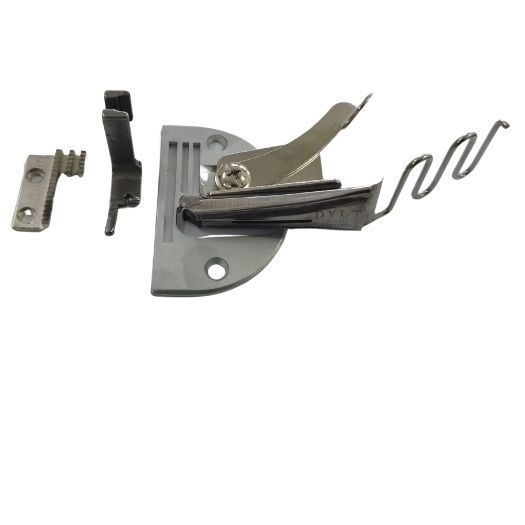 APARELHO DE VIÉS COPLETO PARA MAQUINA DE COSTURA  DENTE, CALCADOR ,CHAPA A10/S60 24mm