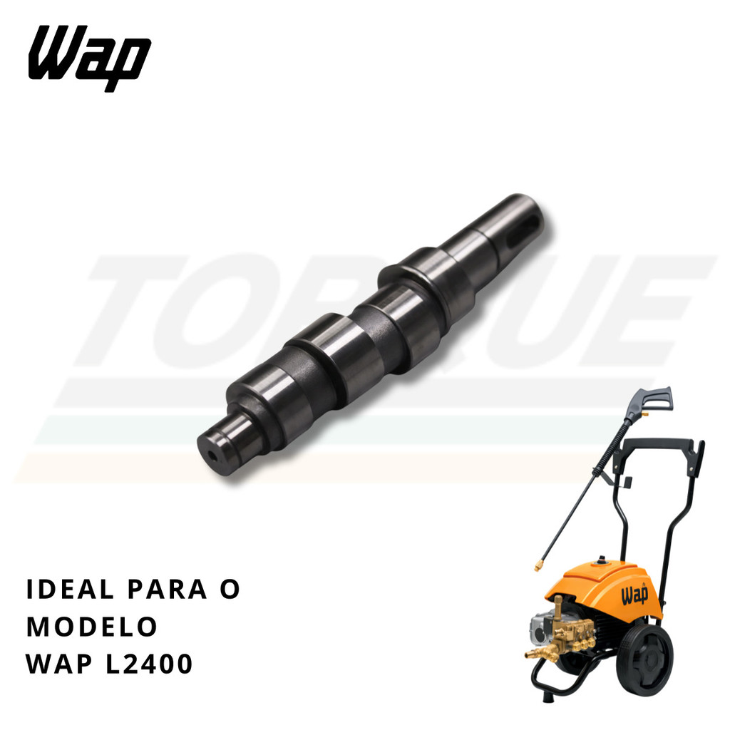 Virabrequim 24mm Usinado 1810B para Wap L2400 - 17801502 (Original)