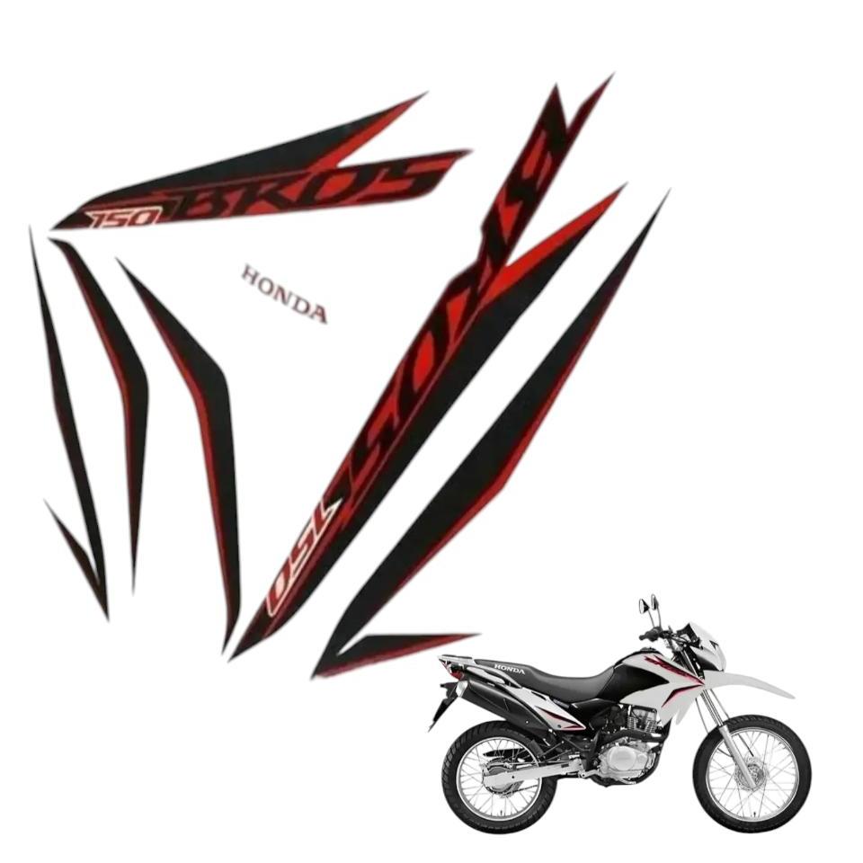 FAIXA COMPLETA HONDA NXR BROS 150 2014 ES/ESD MOTO BRANCA
