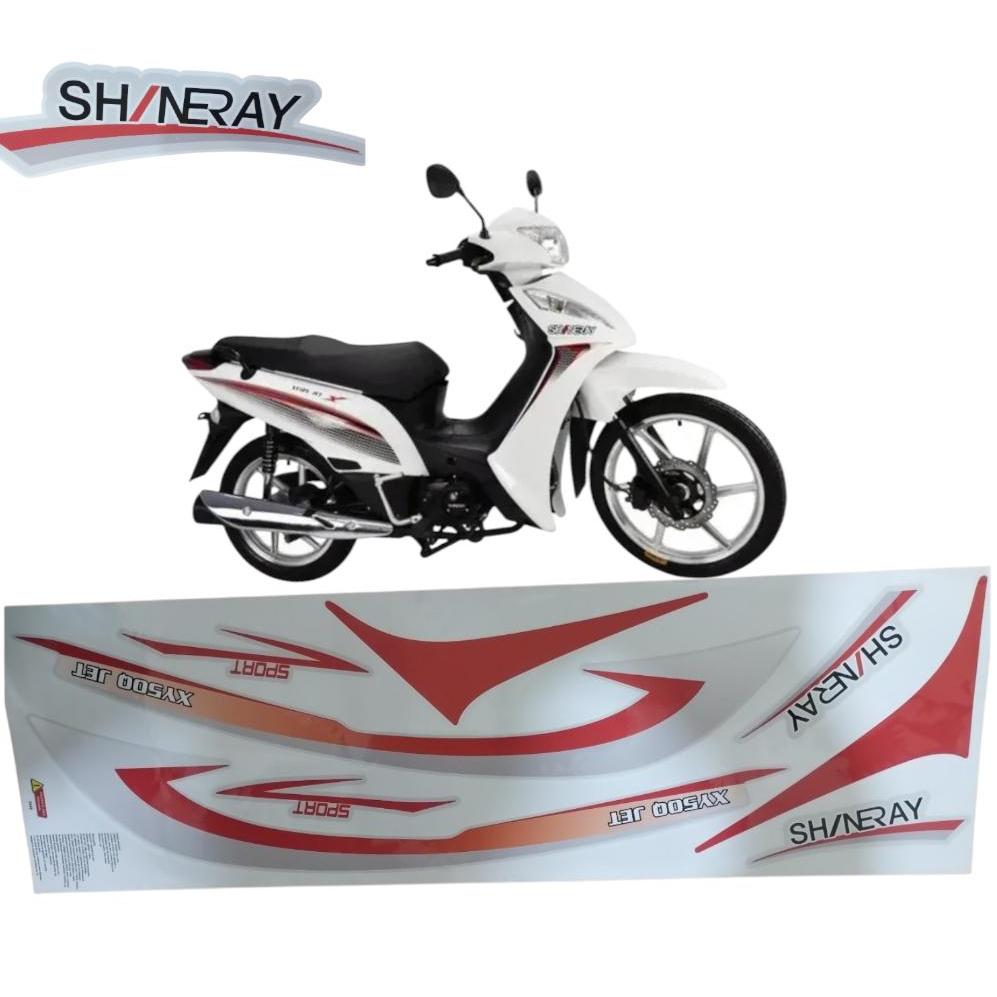 FAIXA COMPLETA SHINERAY JET SPORT BRANCA