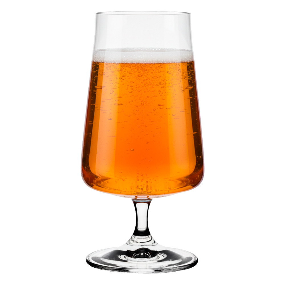Taça de Cerveja Chopp Bohemia Cristal Ecológico Titanium Alex 380ml Crystalex Wolff