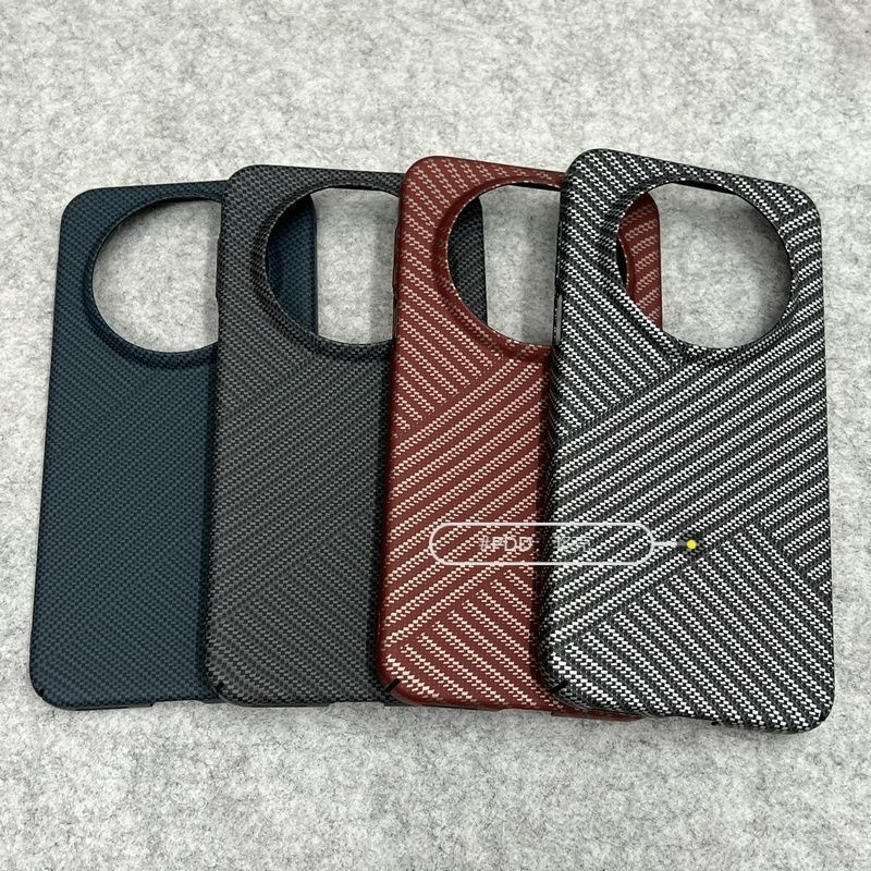 Capa para Telefone Huawei Mate80 Mate80Pro Mate70 com Textura de Fibra de Carbono, Capa Rígida Anti-Queda