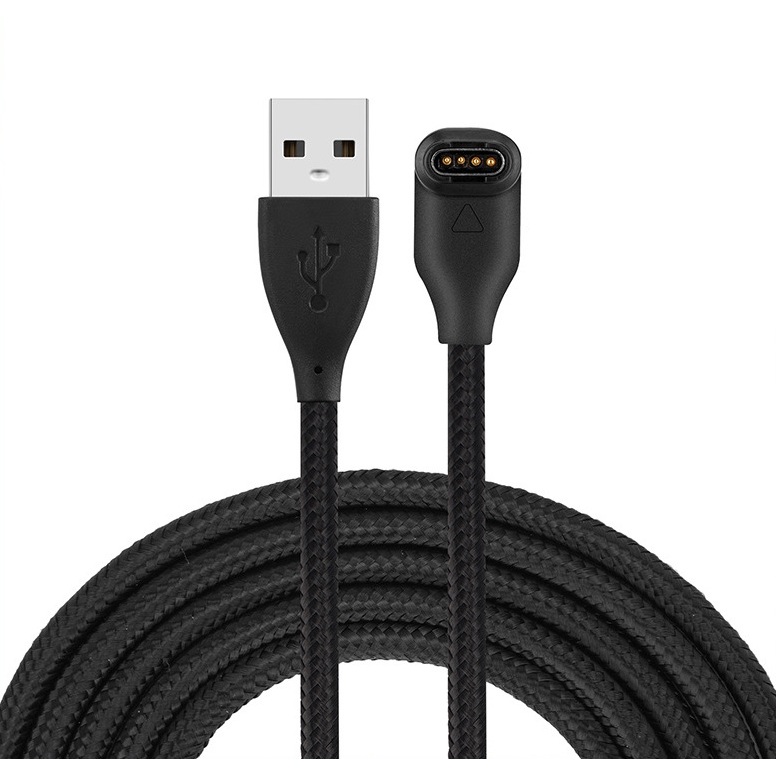 Cabo Carregador Usb Para Garmin Fenix 8 7 7x 5 5s 5x 6 6x 6s 935 Vivoactive 3 Forerunner 165 935 945 745 45 45s 245 245m