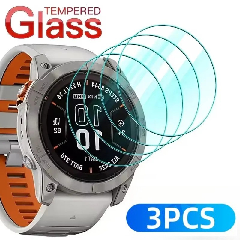 Filme De Vidro Temperado HD De 3 Unidades Para Garmin Forerunner 255 255M 265 265S 965 955 Solar 245 Música 245M 745 F97