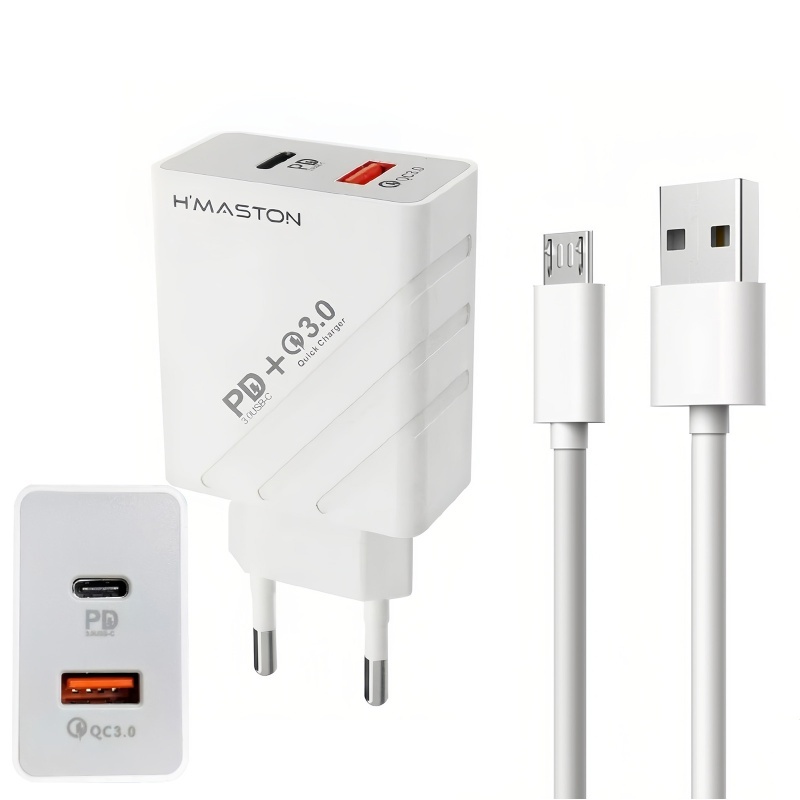 Carregador Super Rápido Turbo 48w 9.1a Com Cabo V8 Para Android 2025 atualizações mais recentes