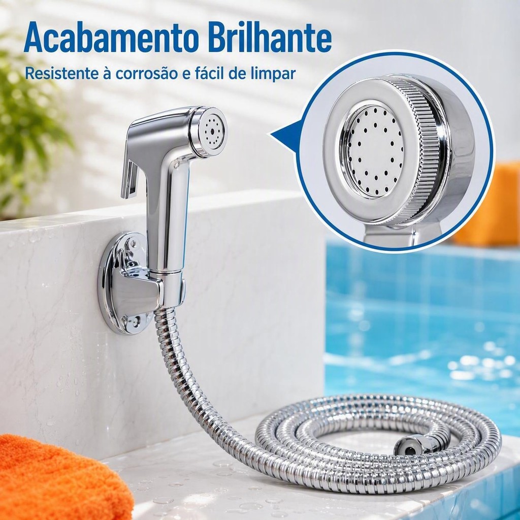 Mais Recente Kit De PulverizaçãO Soquete Kit De Banheiro Chuveiro Banheiro Dois Com Registro