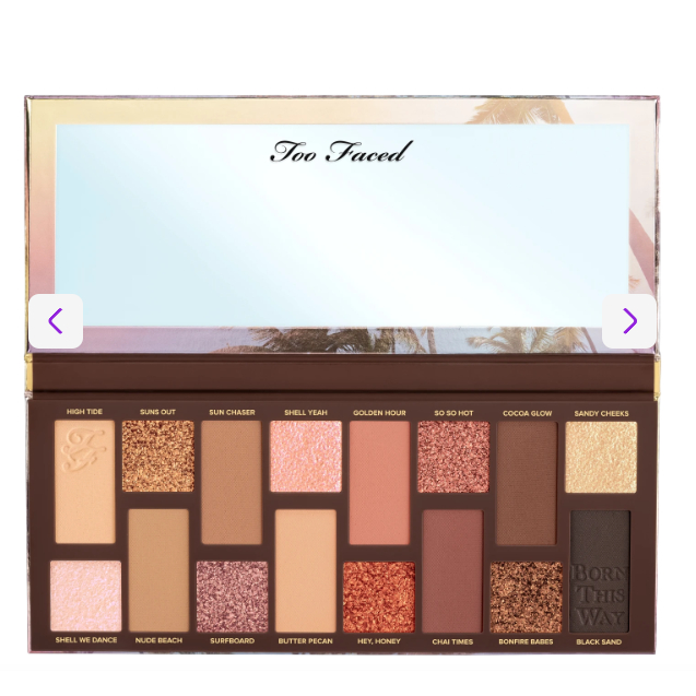 Too faced Born this way sunset stripped Paleta de Sombras