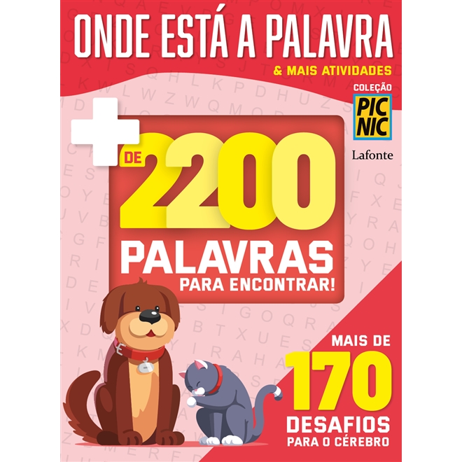 Coleção Pic Nic - Onde Está a Palavra & Mais Atividades