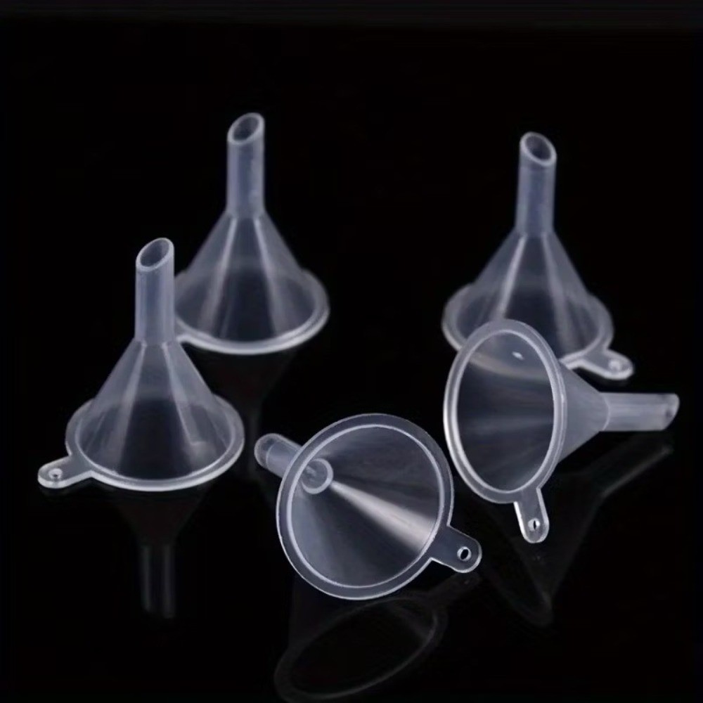 5/10/20 Pcs Mini Conjunto De Funil De Plástico Pequeno Dispensador De Líquido Ferramenta De Recarga Kit De Acessórios De