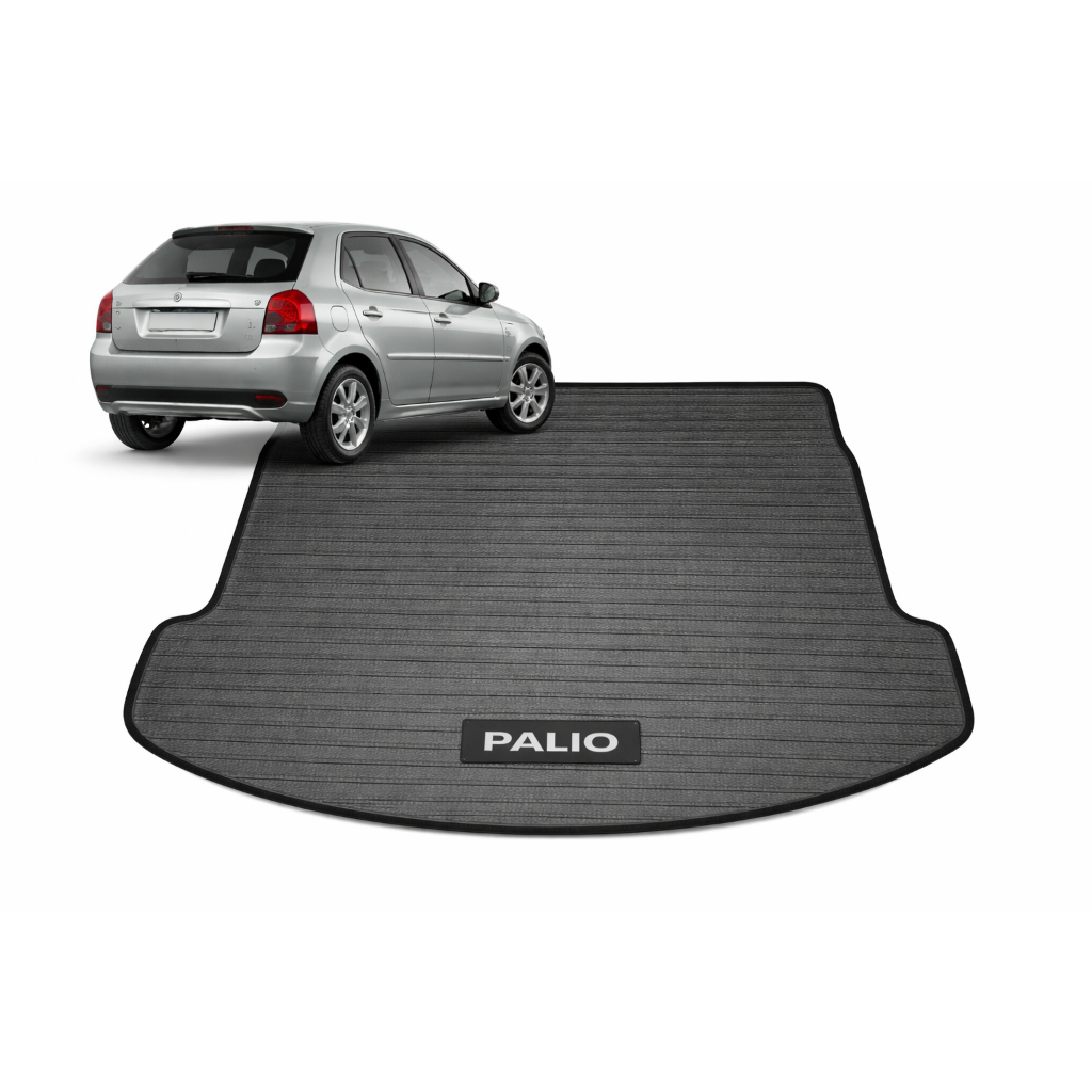 Tapete Porta Malas Flexível Palio 2012 2013 2014 Até 2020 Pvc Preto