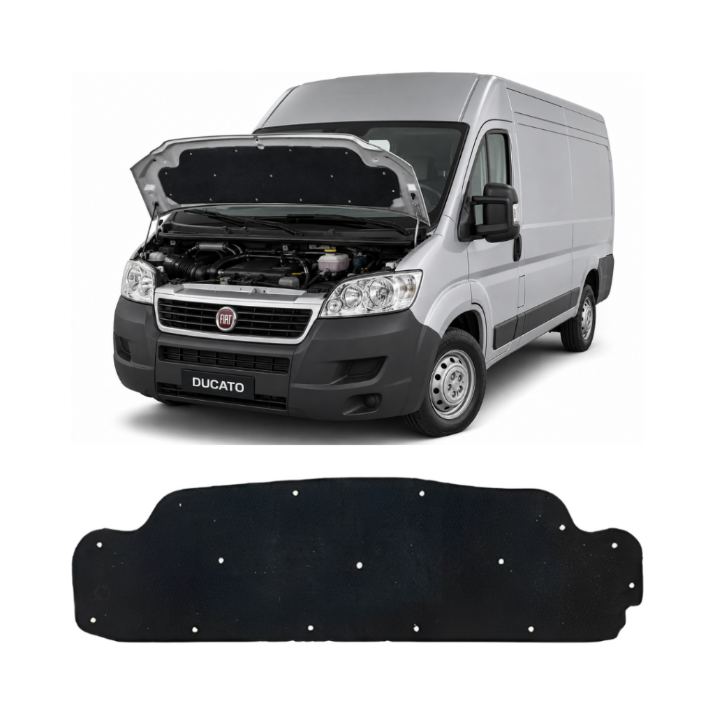 Forro Capô Fiat Ducato 2004 até 2017 Manta Capo Autoadesivo Grud Capu Forração Capus Capuz