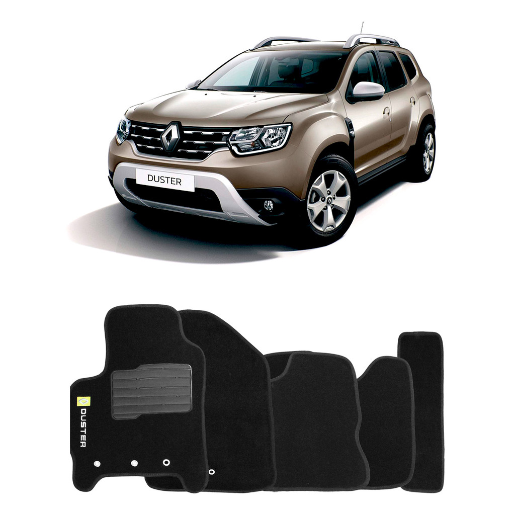 Tapete Bordado Renault Duster 2011 2012 2013 2014 Confort