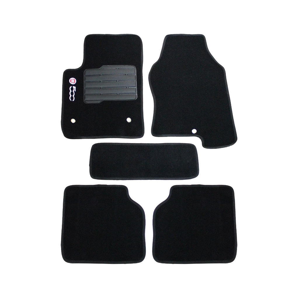 Tapete Bordado Fiat 500 2010 2011 2012 2013 2014 2015 2017