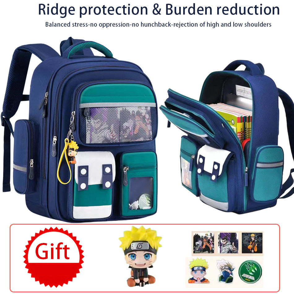 Schoolbags for Male and Female Primary School Students Spine Protection and Burden Reduction Children's Backpacks
