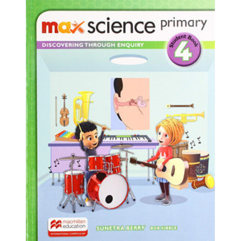 MAX SCIENCE 4   PRIMARY STUDENTS BOOK WITH DSB