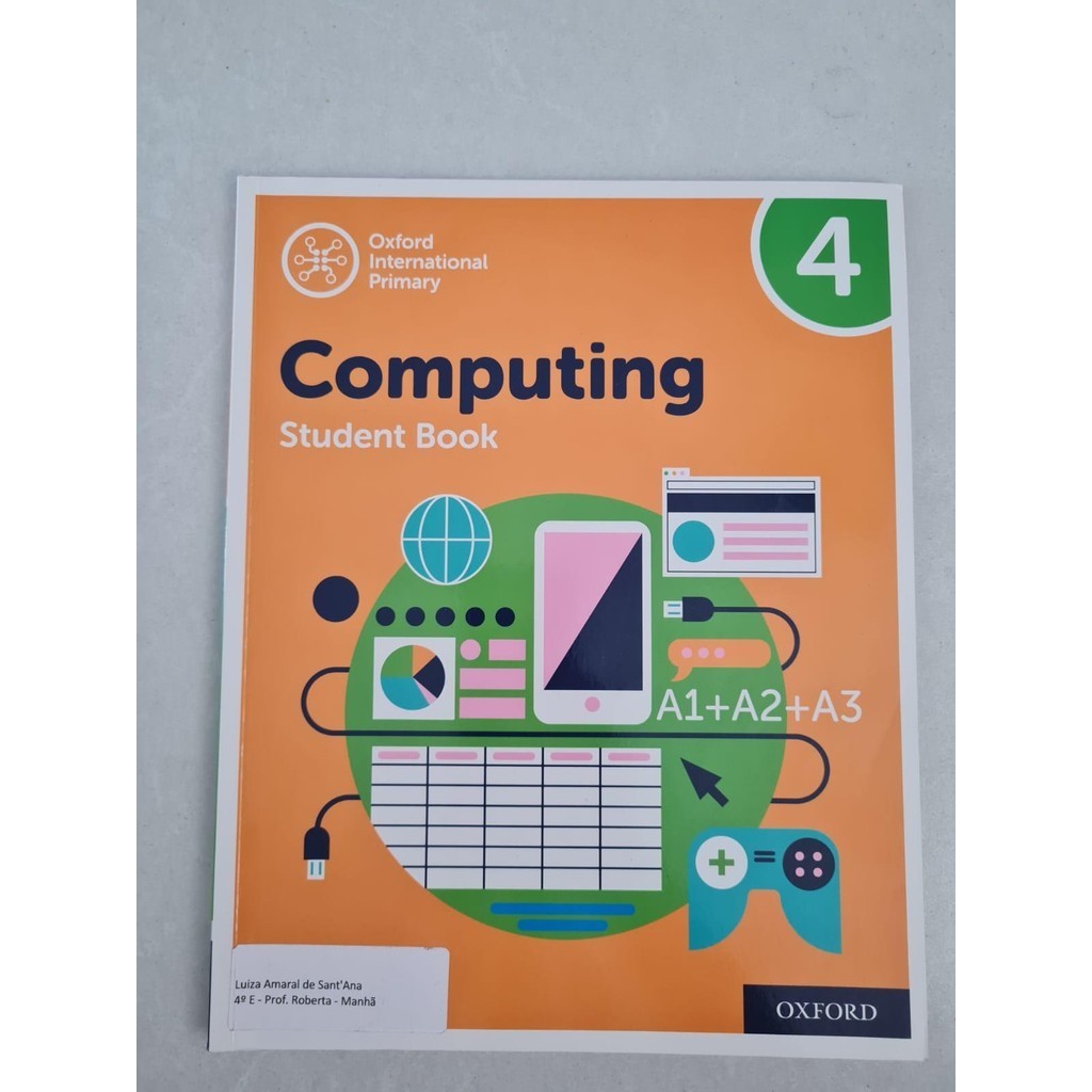LIVRO, OXFORD, INTERNATIONAL PRIMARY COMPUTING, STUDENT BOOK, 4, OXFORD