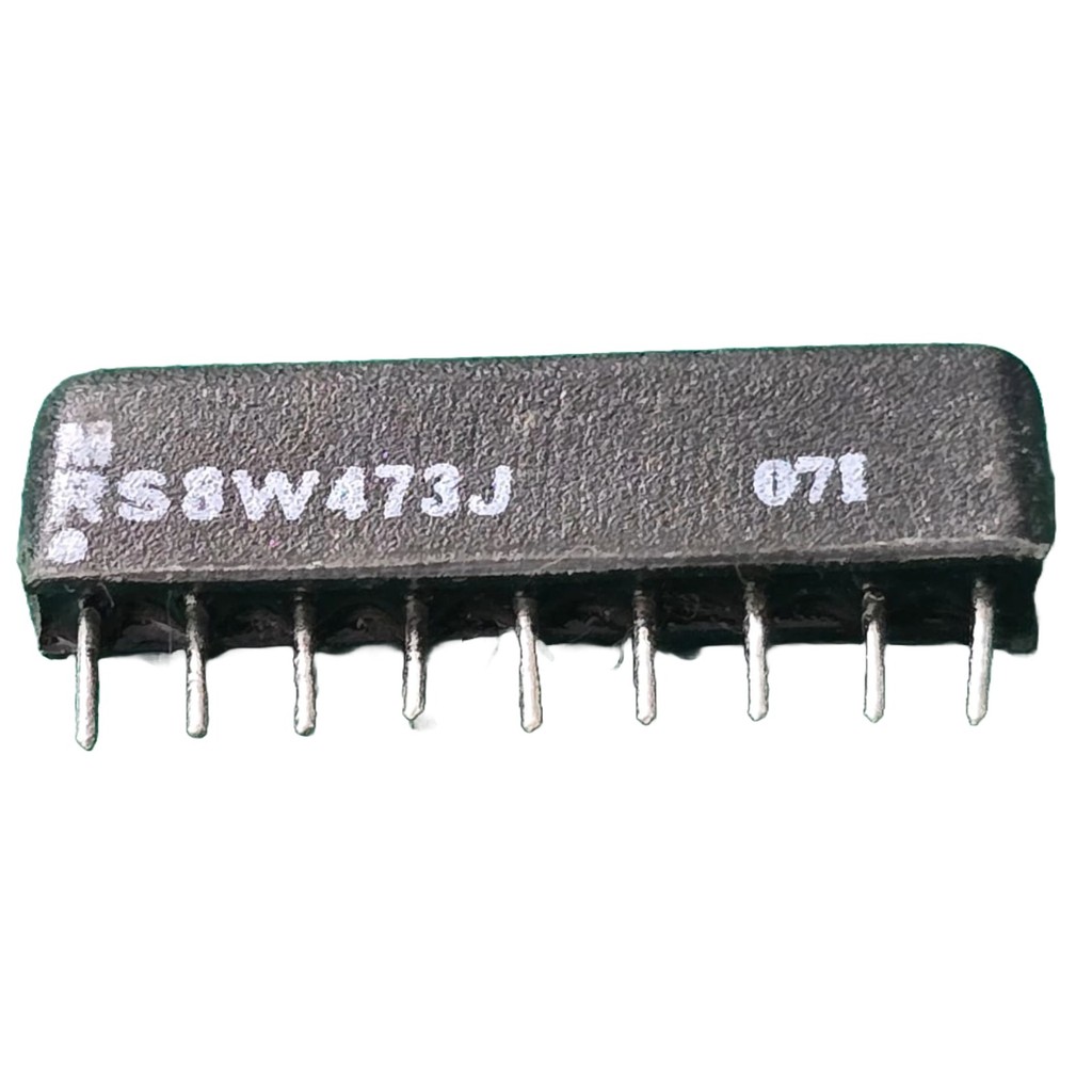 20x Rede Resistiva 47k 9pinos 5% Rs8w473j