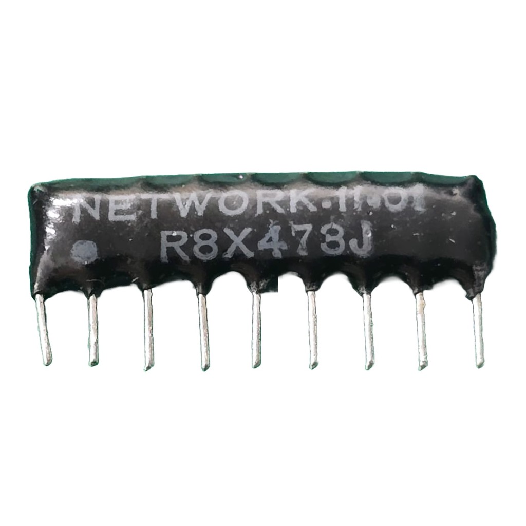 20x Rede Resistiva 47k 9pinos 5% R8x473j Network