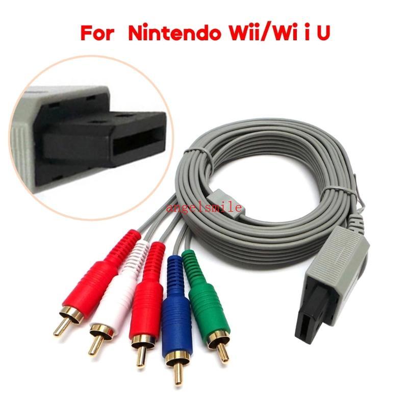 Linha Adaptadora Composta Fio AV Componente HDTV Para Console Jogos
