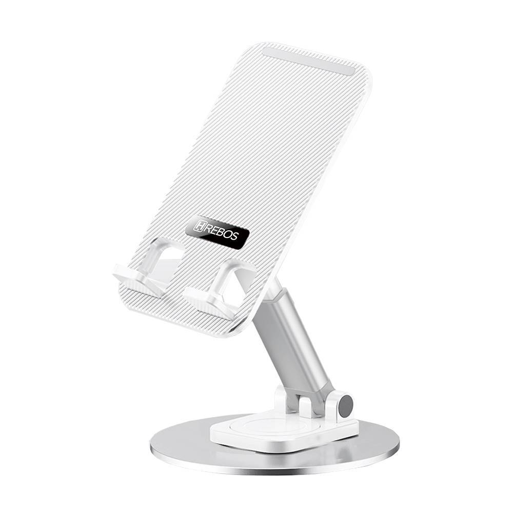 Suporte De Mesa Hrebos Classic Para Celular E Tablet Antiderrapante 360º