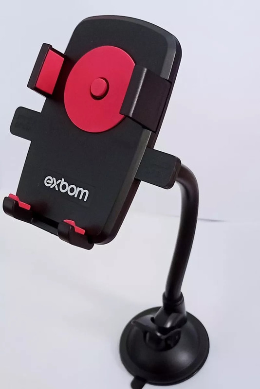 Suporte Celular 360º Para Vidro Carro GM Meriva Corsa Classic Com Ventosa