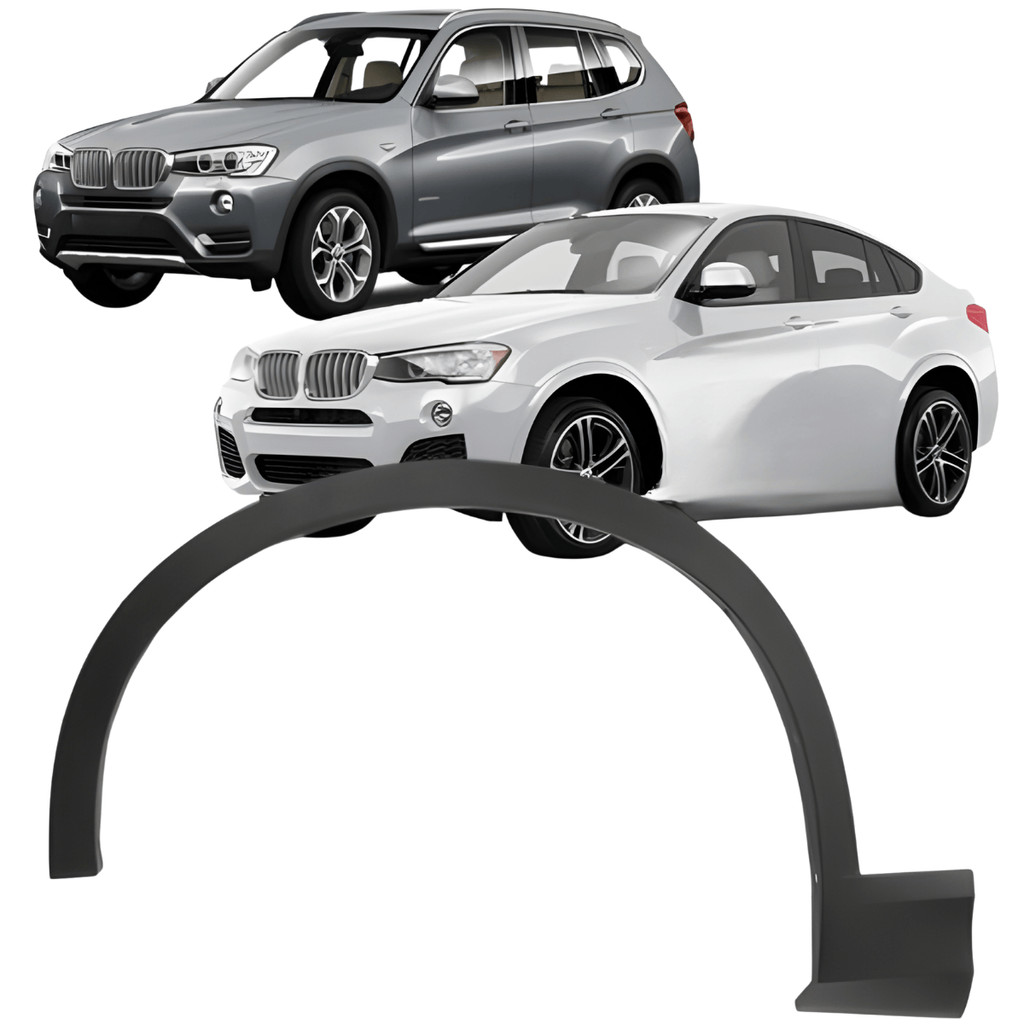 Moldura Friso do Paralama Bmw de 2011-18 -Diant Esq