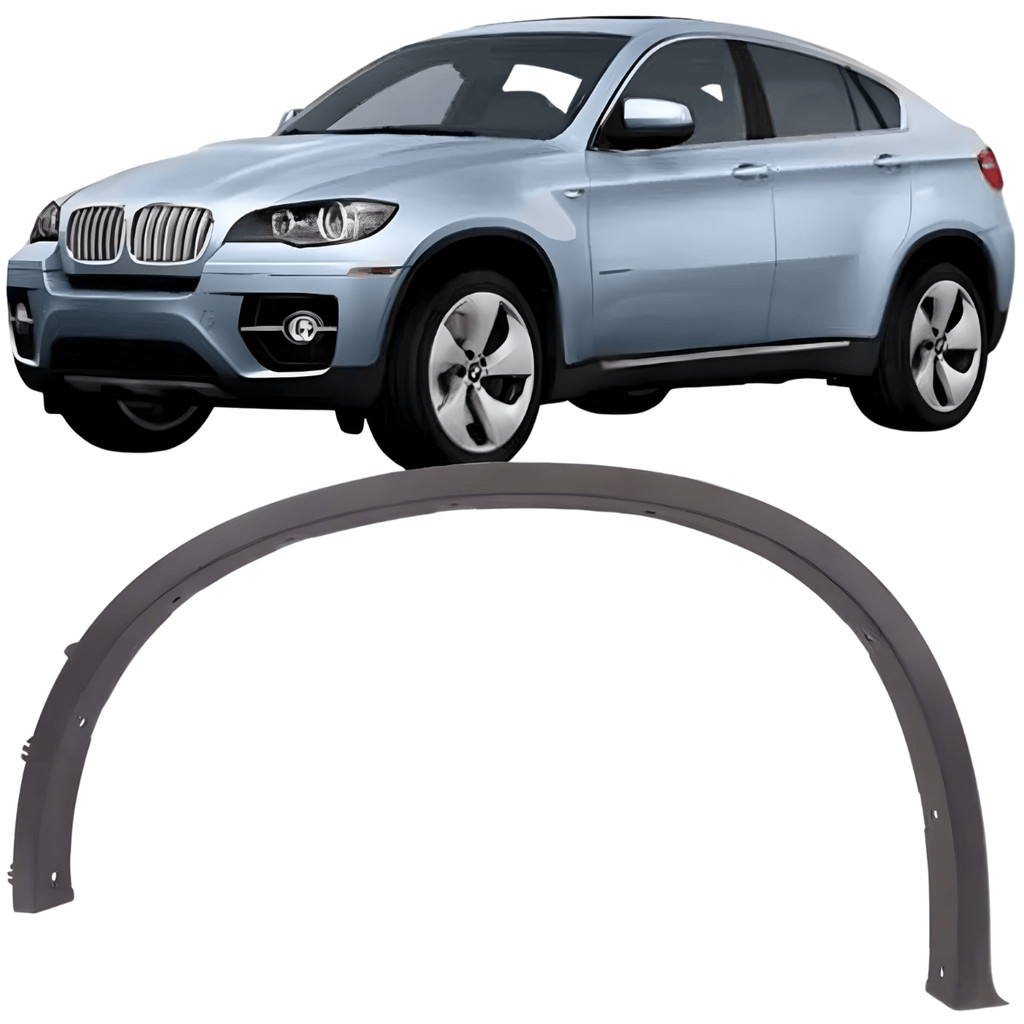 Moldura Friso do Paralama Bmw X6 E71 2008-14 -Diant Esq