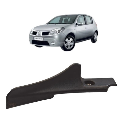 Moldura Paralama Diant Direito Renault Sandero 2009 Usado