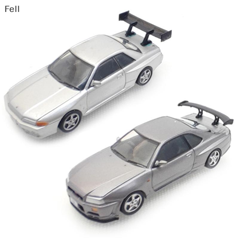 [Fel] 1 : 64 Modelo De Carro Cauda Spoiler Traseiro Mini Asa Pequeno DIY Peça Modificada Para Veículo De Corrida Brinque