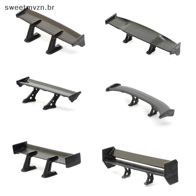 sweetmvzn 1 : 64 Modelo De Carro Cauda Spoiler Traseiro Mini Asa Pequeno DIY Peça Modificada Para Veículo De Corrida Bri