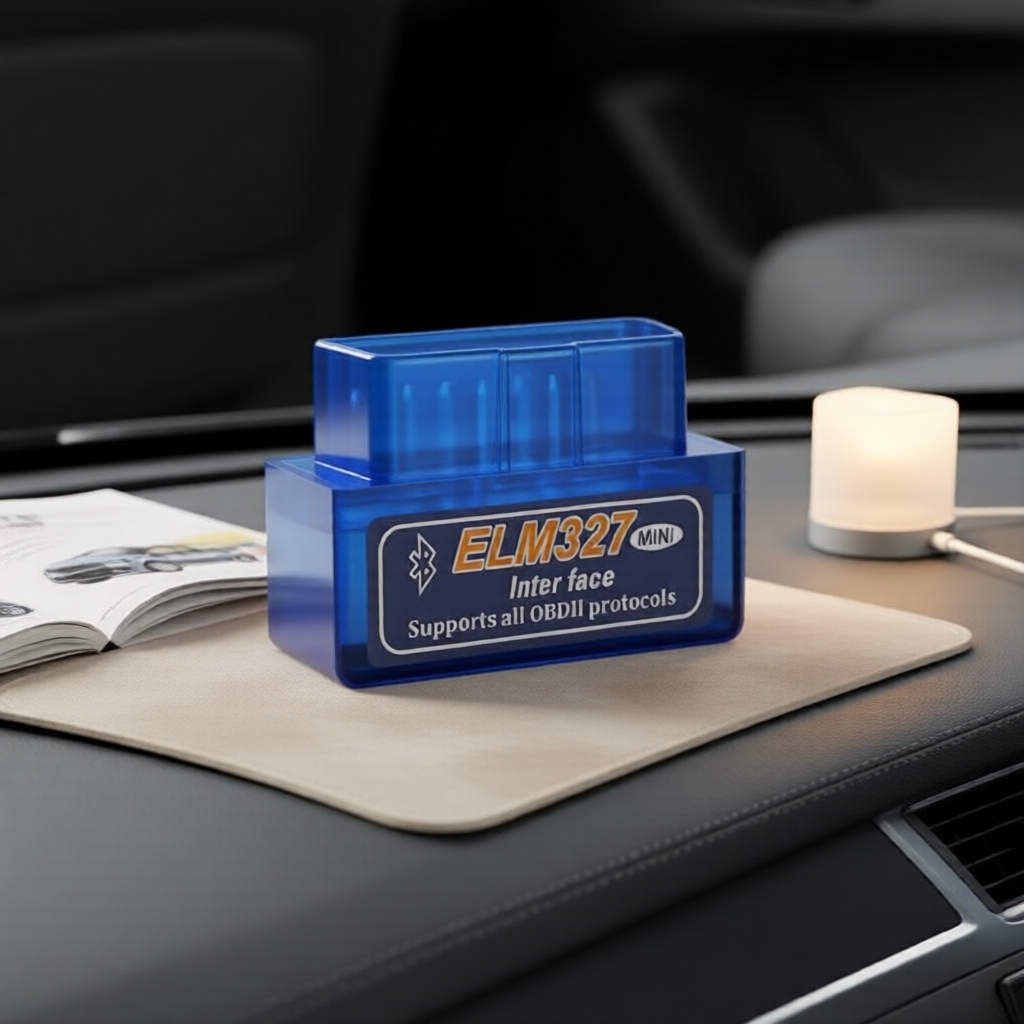 Scanner Automotivo OBD2 Mini ELM327 V1.5 Bluetooth 5.1 para iOS/Android/PC