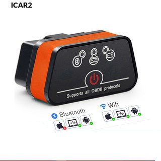 Vgate icar2 Bluetooth/Wifi OBD2 Ferramenta De Diagnóstico ELM327 OBD 2 Scanner Mini ELM 327 icar 2 Para android/PC/IOS O