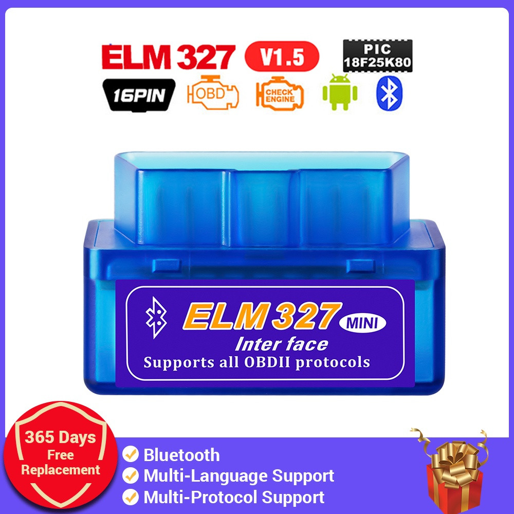 [Mais Vendido] OBD2 Super Mini ELM327 V2.1 Bluetooth OBD2 Ferramenta De Diagnóstico ELM 327 Funciona Em Android/Wi