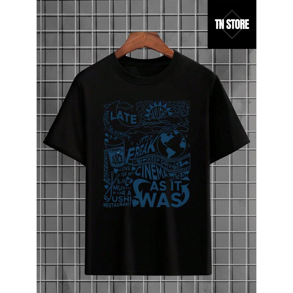 Camiseta Harry Styles Cantor Pop Internacional Camisa Blusa Unissex Masculino Feminino 100%Algodão Top Premium Plus Size