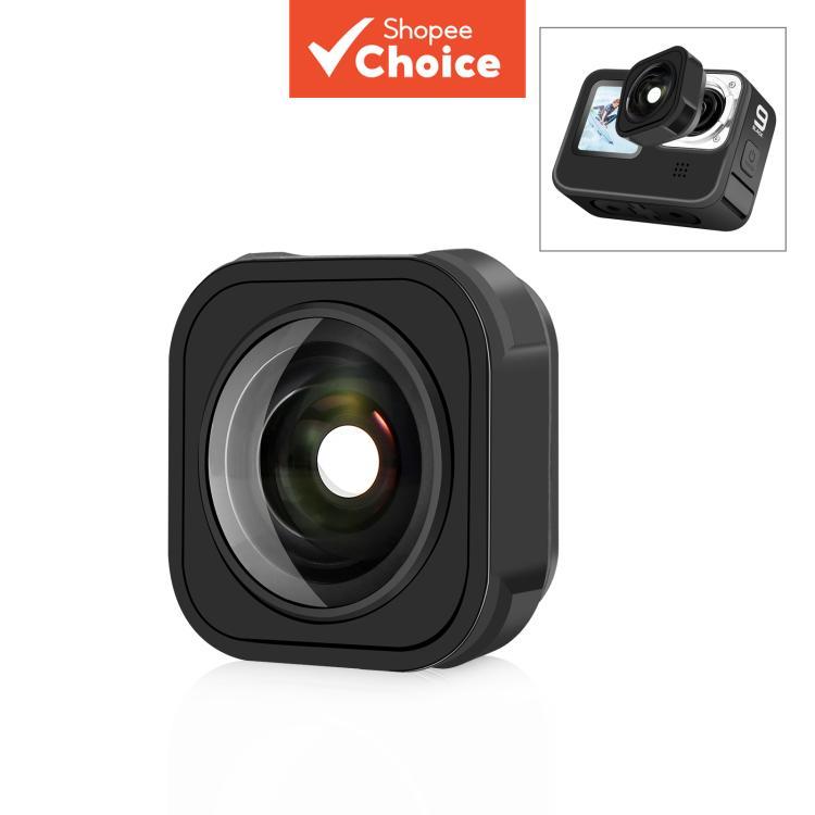 Câmera Tripé Montagem Lente Max Mod Grande Angular Para GoPro HERO13 Preto HERO12 HERO11 HERO10 HERO9